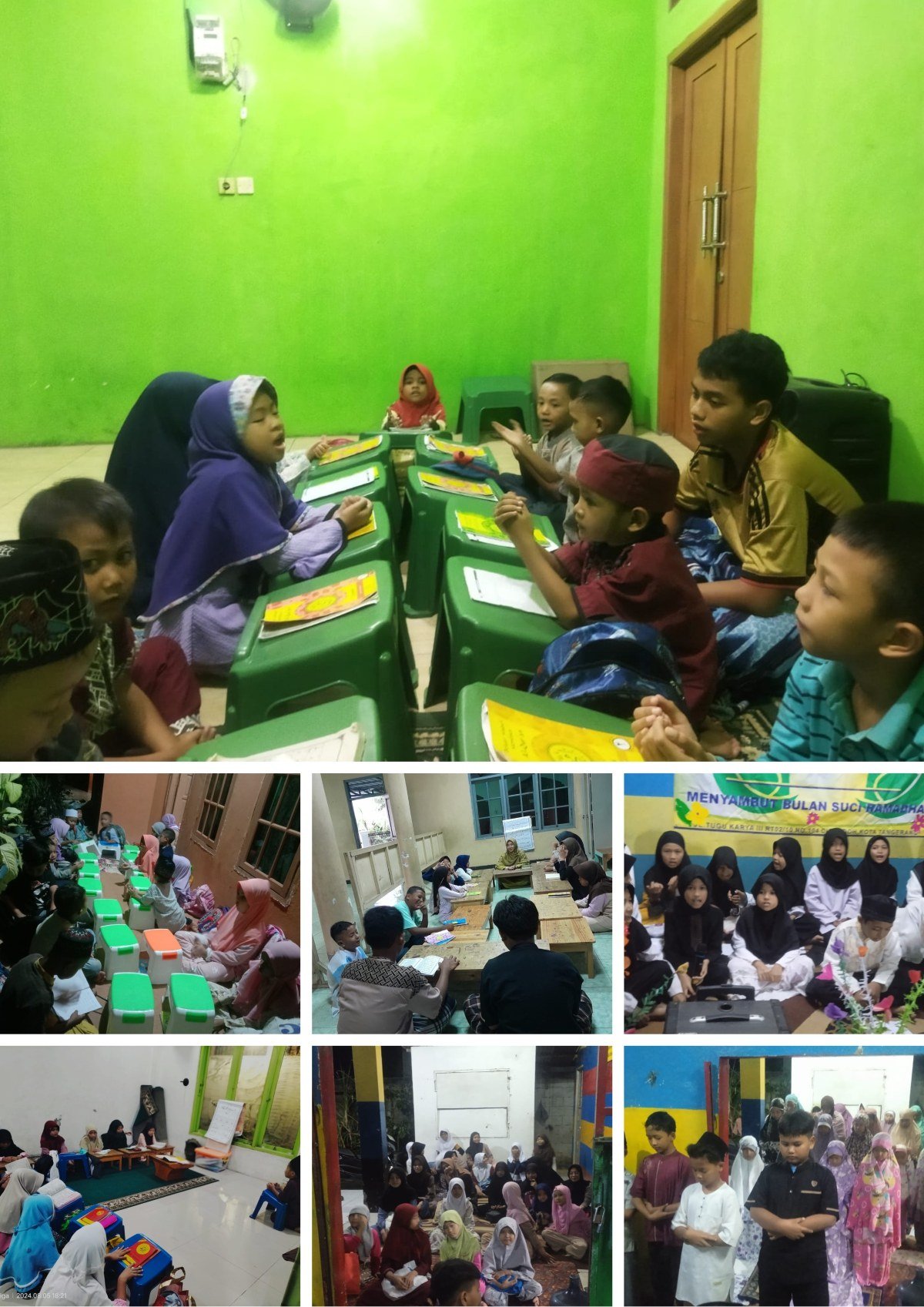 Dokumentasi pembelajaran santri RPBU